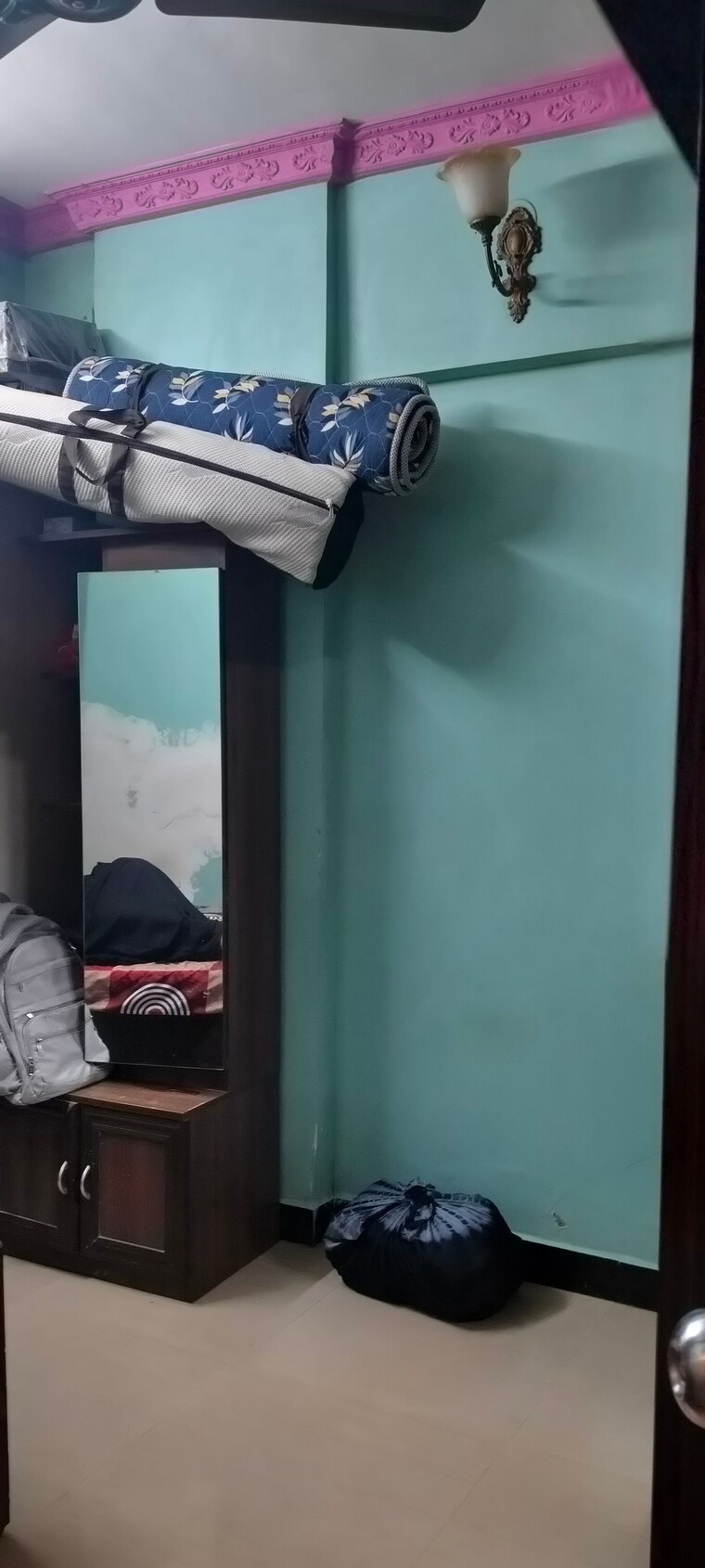 Bedroom, panchratna-chs 1 RK 280 Sq.Ft. Apartment In Juinagar Navi Mumbai 9261974