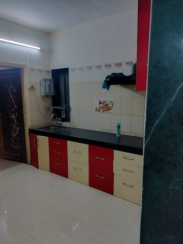 Kitchen in 1 BHK Apartment at Kasturba Housing Society, Vishrantwadi – for Rent