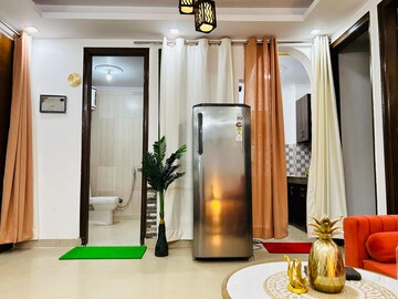 Living Room in 2 BHK Builder Floor at Vasant Kunj – for Rent