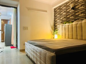 Bedroom in 2 BHK Builder Floor at Vasant Kunj – for Rent