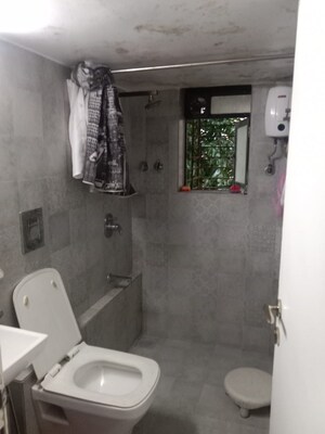 Bathroom in 3 BHK Apartment at Khar West – for Rent