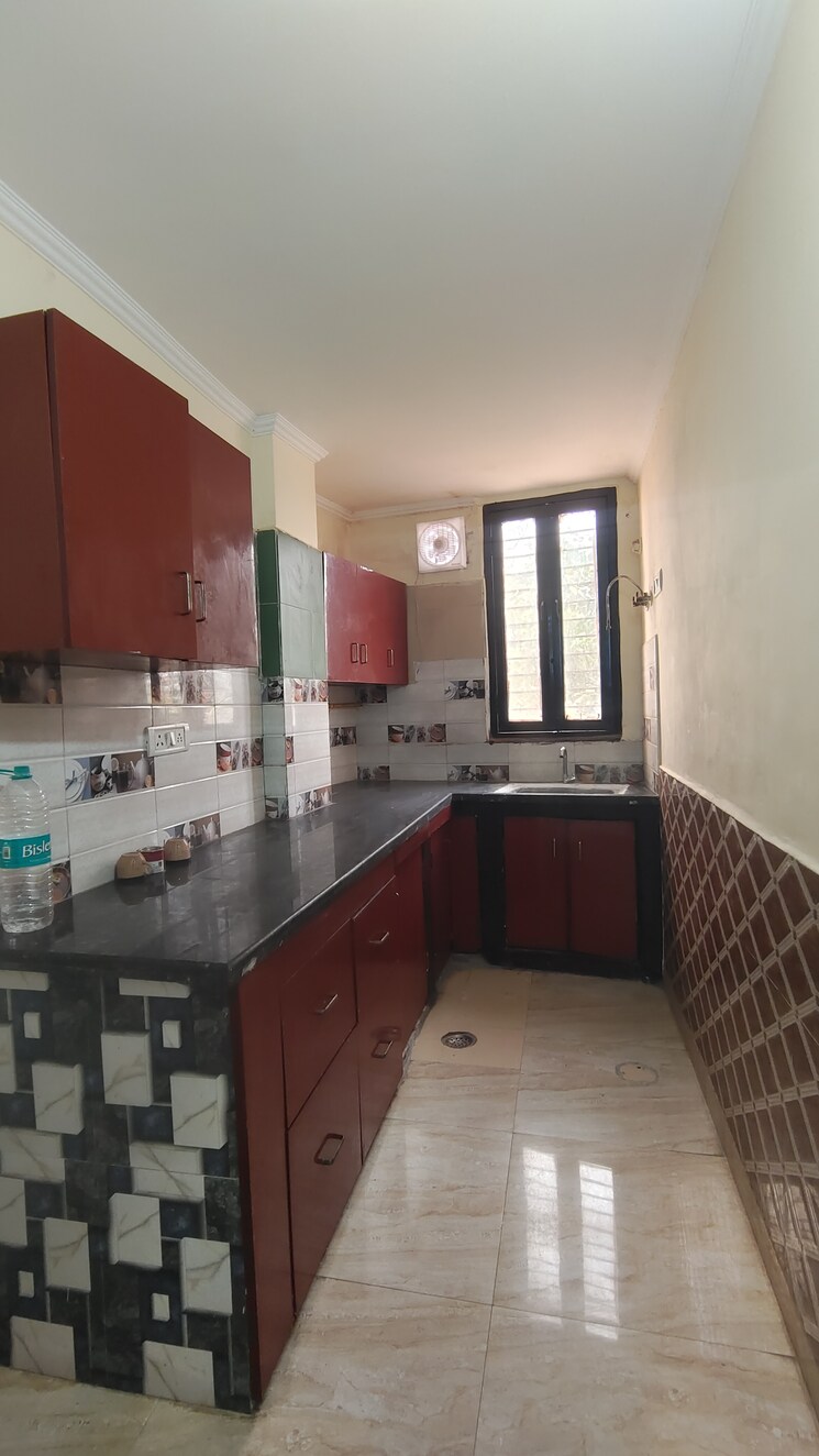 Kitchen, palm-residency-chhatarpur 2 Bedroom 765 Sq.Ft. Builder Floor In Chattarpur Delhi 9261994