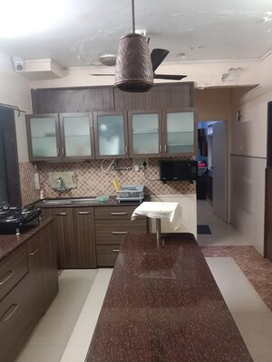 Kitchen in 3 BHK Apartment at Khar West – for Rent