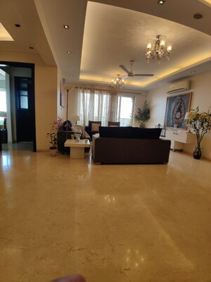 Living Room in 4 BHK Apartment at Acropolis Purple Voyage To The Stars, Nibm Road – for Sale