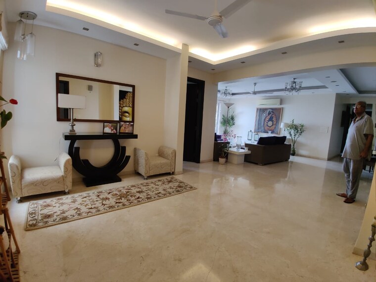 Living Room, acropolis-purple-voyage-to-the-stars 4 Bedroom 2600 Sq.Ft. Apartment In Nibm Road Pune 9261999
