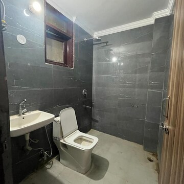 Bathroom in 2 BHK Builder Floor at Chattarpur – for Rent