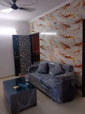 Living Room in 1 BHK Builder Floor at Maidan Garhi – for Rent