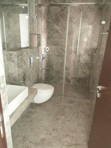 Bathroom in 4 BHK Apartment at Raheja Imperia, Worli – for Rent