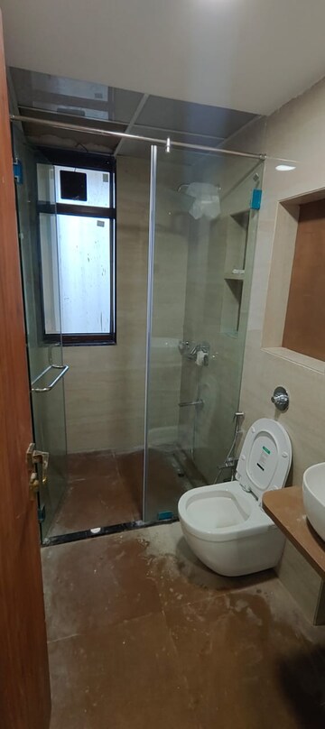 Bathroom in 3 BHK Apartment at Surbhi CHS Andheri West, Andheri West – for Rent