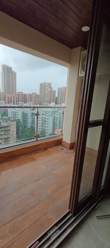 Balcony in 3 BHK Apartment at Surbhi CHS Andheri West, Andheri West – for Rent