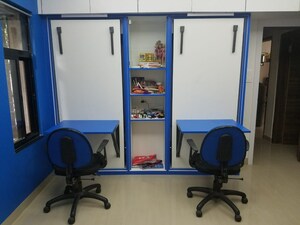 Bedroom in 3 BHK Apartment at Associated Sai Smruti, Dahanukar Colony – for Sale