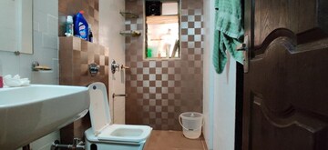 Bathroom in 2 BHK Apartment at Bandra West – for Rent