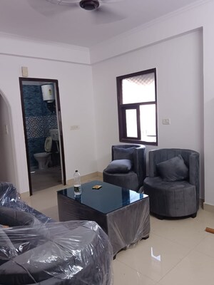 Living Room in 1 BHK Builder Floor at Saket – for Rent