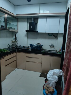 Kitchen in 1 BHK Apartment at Yewalewadi – for Rent