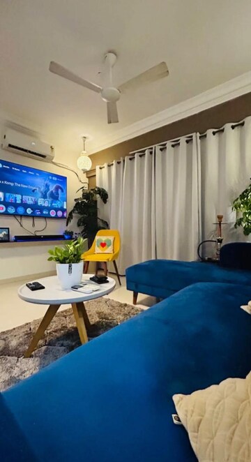 Living Room in 3 BHK Apartment at Sky Anchorage, Versova – for Rent