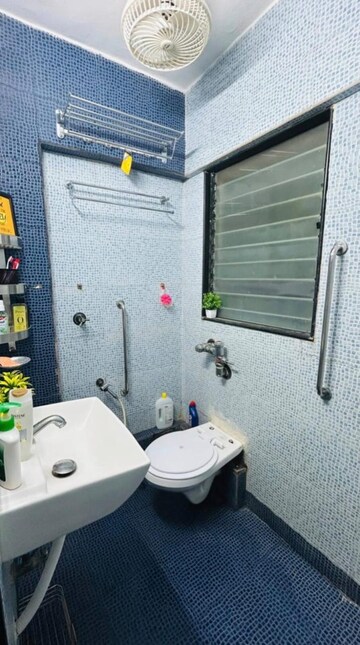 Bathroom in 3 BHK Apartment at Sky Anchorage, Versova – for Rent