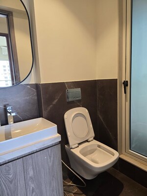 Attached Bathroom in 2 BHK Apartment at Bandra West – for Rent