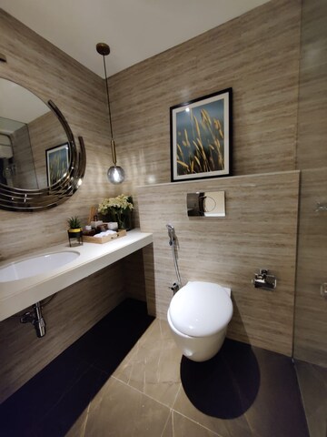 Bathroom in 1 BHK Apartment at Thane East – for Sale