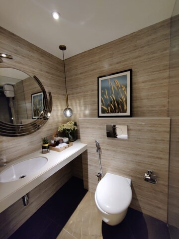 Bathroom in 1 BHK Apartment at Thane East – for Sale