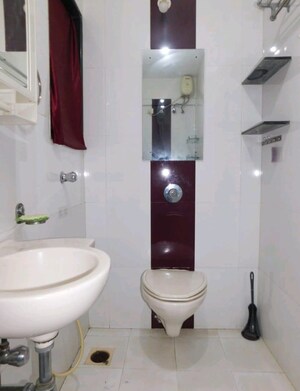 Bathroom in 3 BHK Apartment at Prime Rose Apartment Andheri West, Andheri West – for Rent