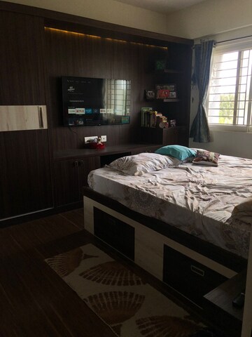 Bedroom in 3 BHK Apartment at DSR White Waters, Gunjur – for Rent