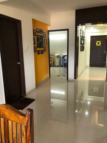 Living Room in 3 BHK Apartment at DSR White Waters, Gunjur – for Rent