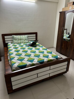 Bedroom in 3 BHK Apartment at DSR White Waters, Gunjur – for Rent