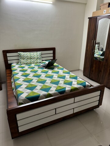 Bedroom in 3 BHK Apartment at DSR White Waters, Gunjur – for Rent