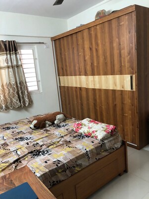 Bedroom in 3 BHK Apartment at DSR White Waters, Gunjur – for Rent