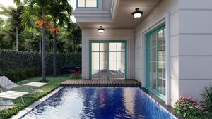 Swimming Pool in 3 BHK Villa at Guirim – for Sale