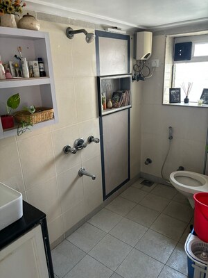 Bathroom in 2 BHK Apartment at Santacruz West – for Rent