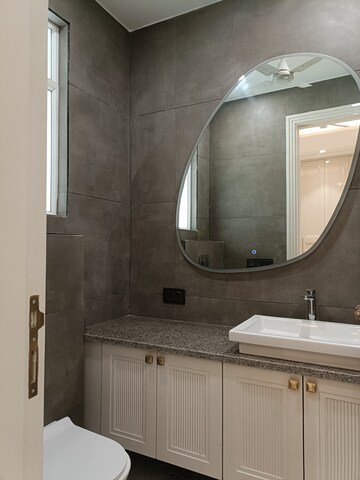 Bathroom in 3 BHK Builder Floor at Surajmal Vihar – for Sale