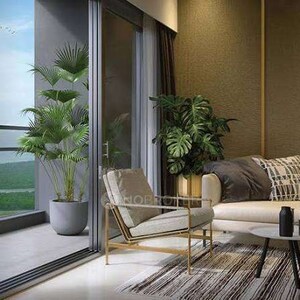 Balcony in 3 BHK Apartment at Godrej Zenith, Sector 89 – for Sale