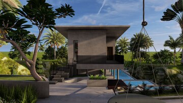 5 BHK Villa – Exterior View View at Aldona - for Sale