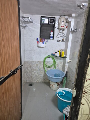 Bathroom in 1 BHK Apartment at Mahape – for Rent
