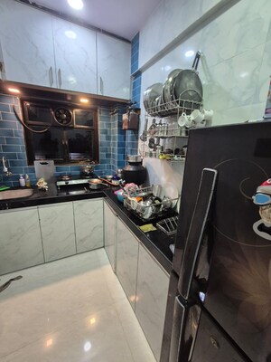 Kitchen in 1 BHK Apartment at Mahape – for Rent