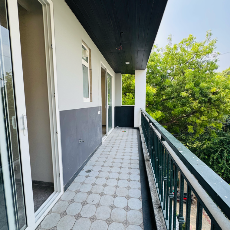 Balcony, saket 3 Bedroom 1800 Sq.Ft. Builder Floor In Saket Delhi 9262390