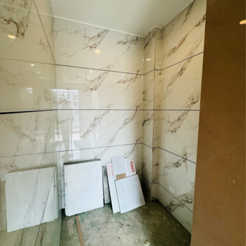 Bathroom in 3 BHK Builder Floor at Saket – for Rent