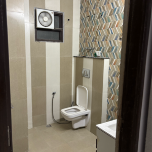 Bathroom in 3 BHK Builder Floor at Ignou Road – for Rent