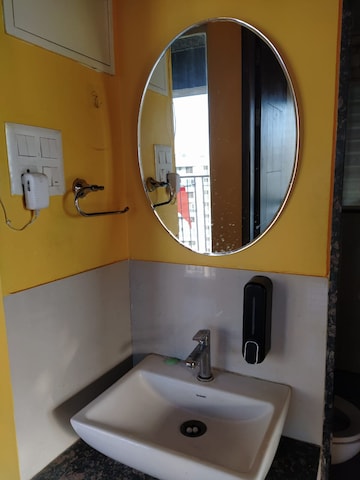 Bathroom in 2 BHK Apartment at Pyramid Atlante, Tathawade – for Rent