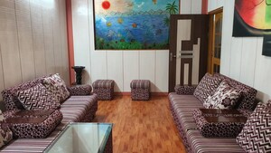 Living Room in 6 BHK Independent House at Gomti Nagar – for Rent