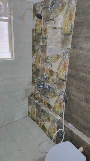 Bathroom in 2 BHK Apartment at Goel Ganga Amber, Tathawade – for Sale