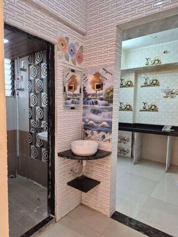 Floor Plan in 1 BHK Apartment at Shivkrupa Shiv Bliss, Ulwe – for Rent