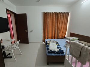 Master Bedroom in 2 BHK Apartment at Akshar Alvario, Seawoods – for Rent