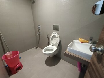 Attached Bathroom in 2 BHK Apartment at Akshar Alvario, Seawoods – for Rent