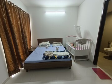 Master Bedroom in 2 BHK Apartment at Akshar Alvario, Seawoods – for Rent