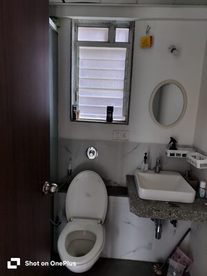 Bathroom in 2 BHK Apartment at Arvind Elan, Kothrud – for Rent