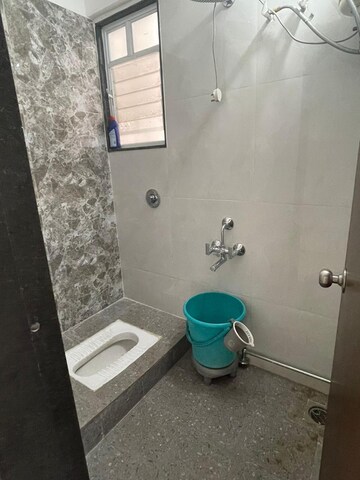 Bathroom in 2 BHK Apartment at Vardhaman Palm Rose, Punawale – for Rent