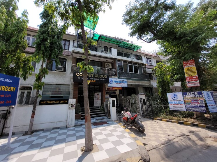 Exterior View, eros-garden-villas 3 Bedroom 1450 Sq.Ft. Builder Floor In Charmwood Village Faridabad 9262542