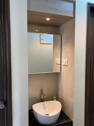 Bathroom in 2 BHK Apartment at Punawale – for Rent